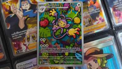 Ambipom ! Illustration Rare ! from Phantasmal Flames Set ! 2025 ! Pokemon Card !