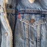 Levis Denim Jacket XS Image 4