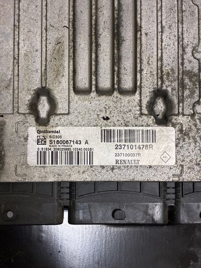 Genuine Renault Megane MK3 Scenic 1.5 dCi Continental SID305 ECU Engine Computer 237101478R