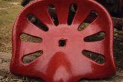 vintage tractor seat