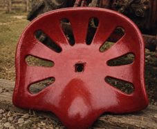 vintage tractor seat
