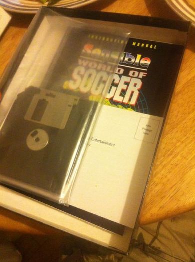 Sensible World Soccer (Sealed 1995 PC Game)