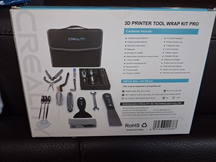 creality 3d printer tool wrap kit pro