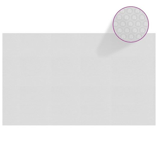 Floating PE Solar Pool Film 1000x600 cm Grey