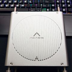ACASIS 11-in-1 Mac mini M4 Dock, 40Gbps Dual NVMe SSD Aluminum Enclosure