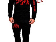main image for ad Personalised Don't touch my BMW tracksuit black BMW hoodie with sweatpants