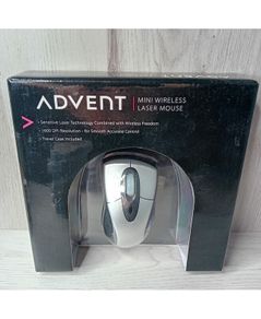 Advent Mini Wireless Mouse Rare Retro Vintage Dpi 1600 - New Opened Box