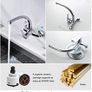 Ibergrif M16357 Wall Mounted Kitchen Tap Single Lever Mixer Tap Image 4