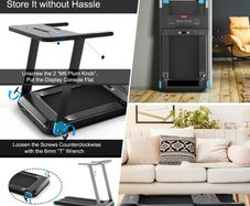Free Delivery - New Compact Bluetooth Treadmills