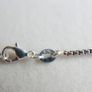 Vintage Sterling Silver 925 Fine Zirconia Pendant and Necklace length 21" - 8,46g Image 5