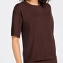 New Chocolate Brown Co-Ord Set: Size XS  Suit 8-10 Image 3