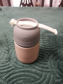 Flask with cup lid