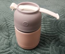 Flask with cup lid