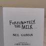Fortunately, the milk... by Neil Gaiman HARDBACK BOOK Image 4