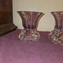 Pair of 1970's Jozefina Krosno Hand Blown Glass Bowl/Candle Holder Image 3