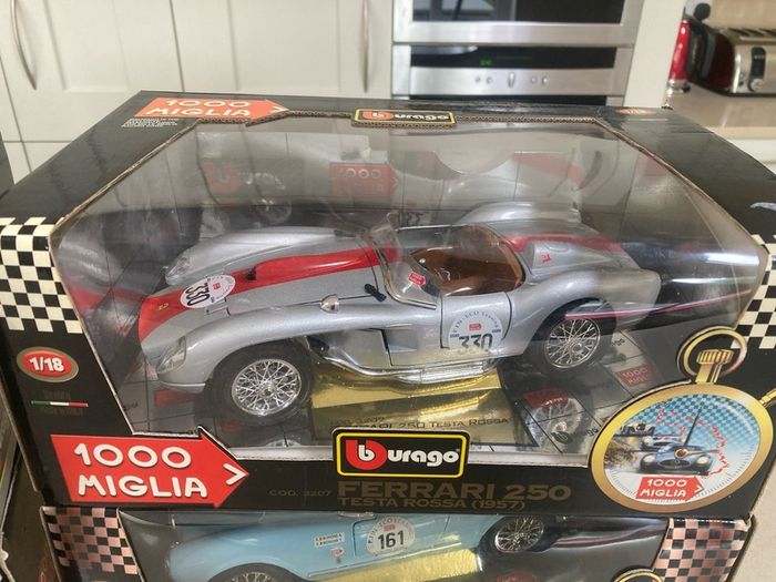 Mille Miglia Burago Model Car Scale 1/18