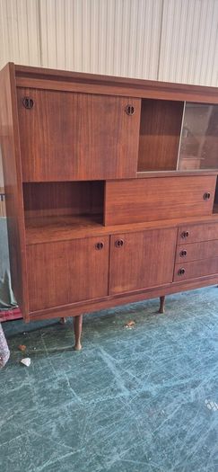 Mid Century Teak Highboard