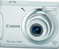 Canon PowerShot A480 10 MP Digital Camera with 3.3x Optical Zoom and 2.5-inch LCD/ Used