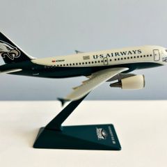 U.S. Airways "Philadelphia Eagles" 1:200 scale model airplane, Airbus A319 aircraft, NEW