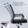 Adjustable Office Chair Ergonomic Mesh Swivel Chair Desk Chair Computer Chair Lumbar Support Height Adjustable for home Work and Student Study MULTIPLE COLOURS AVAILABLE (FREE POSTAGE) Image 6