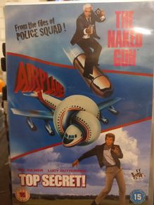 Airplane! Naked Gun Top Secret Dvd Collection Spoof Comedy Leslie Nielsen