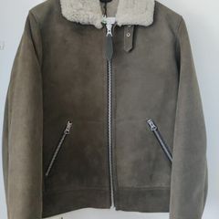 Schott NYC LCB100S, High Quality Shearling Sheepskin Jacket, Size L
