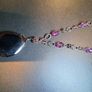 Necklace with purple stone Image 2