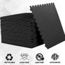 Mat Gym Flooring Mat, Foam Exercise Mats, Interlocking Puzzle EVA Floor Tiles, Non slip Rubber Cushion For Home Workout, Bonus Adhesives,24X24 Inch 16 Pack Image 4