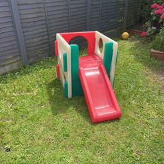 Little tikes slide and climbing frame