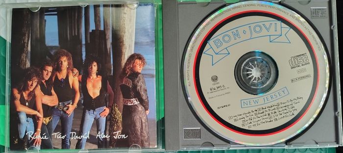 Bon Jovi - New Jersey CD (1988) Hard Rock EX+