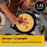 Removable Easy-Clean Ceramic Bowl | 1.8 L Small Slow Cooker Serves 1-2 People (FREE POSTAGE) Image 3