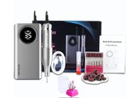 main image for ad Portable Electric Nail Drill Manicure Machine For Acrylic Gel Polish Nails Sander Rechargeable Nail Art Salon Equipment