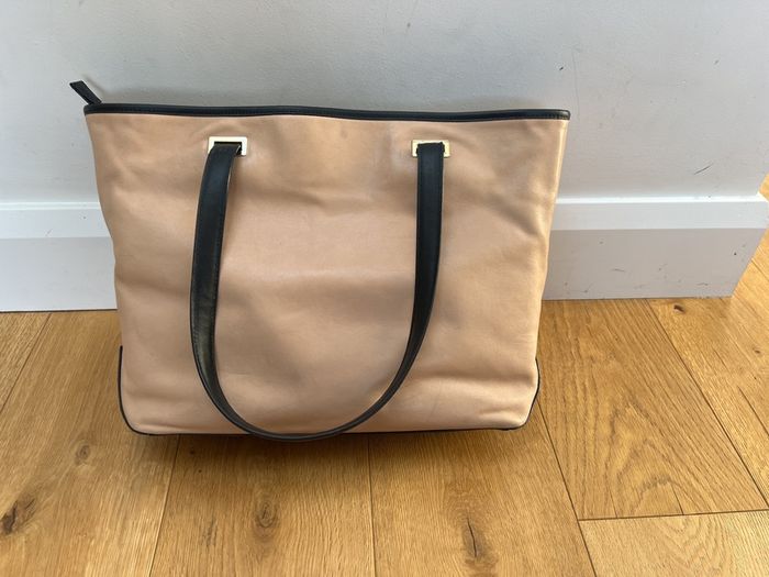 Lo & Sons Seville leather laptop tote bag