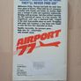 Airport 77 by Michael Scheff (Disaster Action Adventure Pan Vintage Paperback 1977) Image 6
