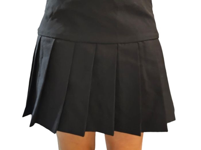 Women School Uniform Pleated Skirt Schoolgirl Uni