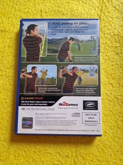 Gametrak Real World Golf PlayStation2 Ps2 games Original
