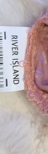 River Island Blush Satin effect dress Price Drop