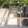 Free Garden table and chairs ,table approx 100x 170cm. Image 2