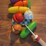 16 piece wooden vegetable toy Image 2