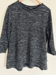 Black and Silver Jumper