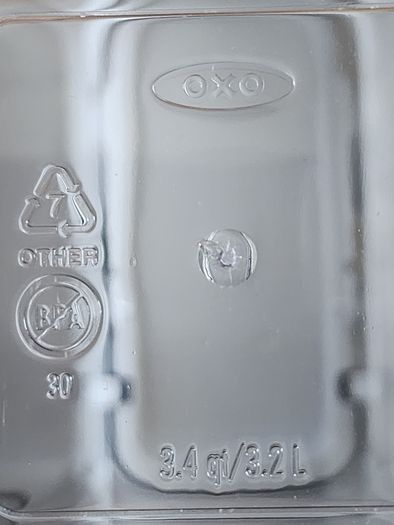 2 OXO Cereal / Pantry Storage - 3.4Q each