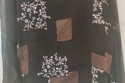 BNWT Zogbaum black blouse size UK12 EU40 Postage included