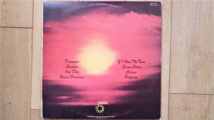 1st.Press.Uriah Heep Sweet Freedom Lp Australian press P-73, Bronze. Excellent