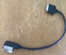 Original Volkswagon cable for 30 pin Ipod/iphone