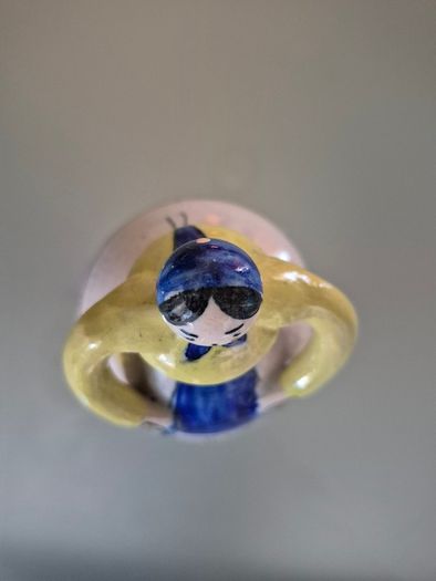 Vintage ceramic bell