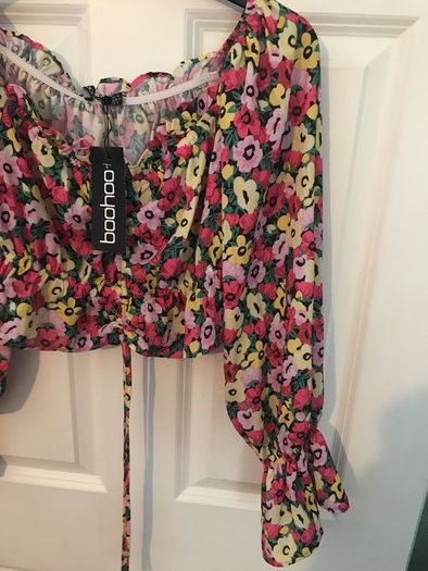 new boohoo crop