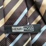 NEW Henri Ross Cufflinks and Tie Set in Box Image 4