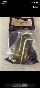 curtain swag holders Bnwt