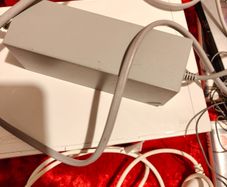 Nintendo Wii White with four games