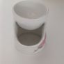 Vintage German Porcelain Shaving Scuttle / Shaving Mug - Floral Roses Image 4